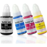 Canon 490  İçin 4 Renk Muadil Mürekkep Seti